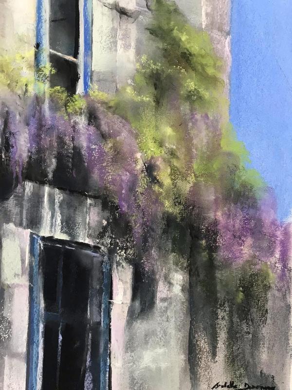 Exposition peintures au pastel sec par Isabelle Douzamy