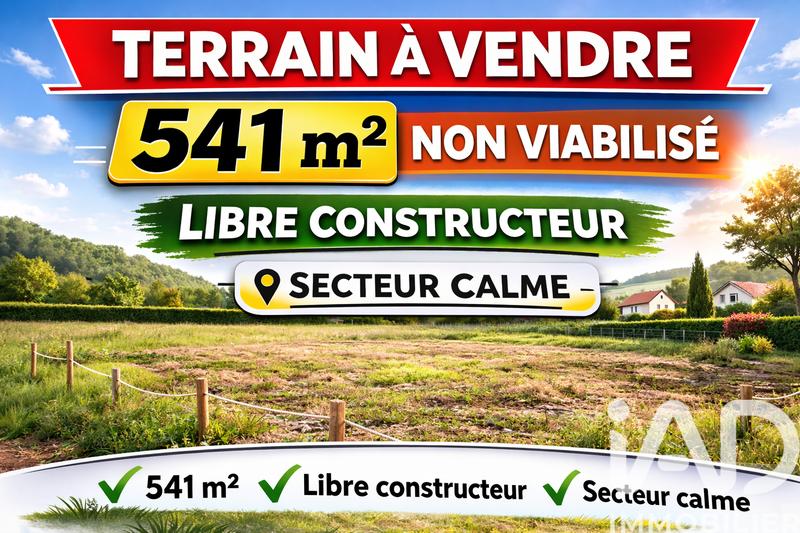 Terrain - 541 m²