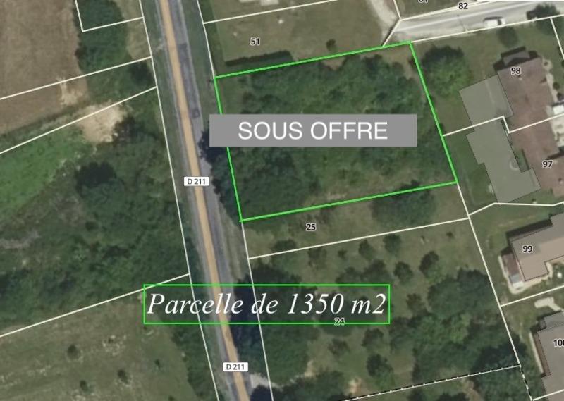 Terrain constructible - 1 350 m²