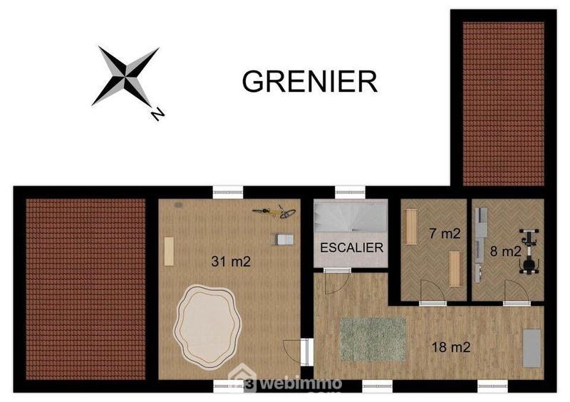 Maison de ville - 150 m² - 8 pièces