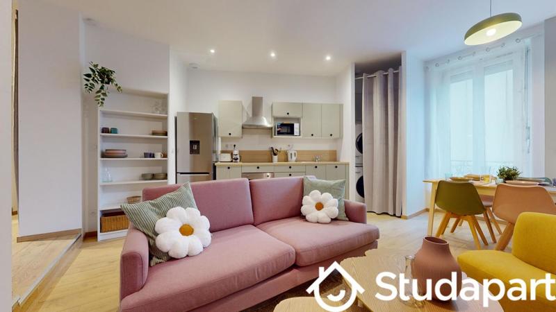 Chambre - 12 m² - 1 pièce