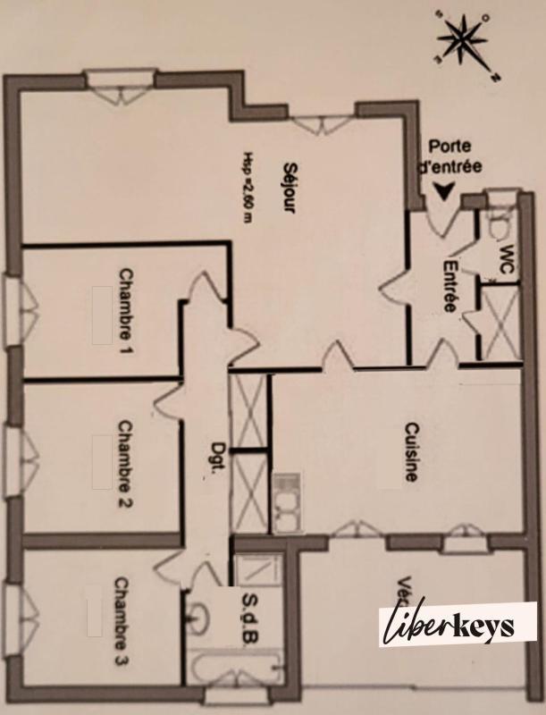 Pavillon - 104 m² - 5 pièces