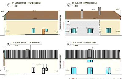 Maison de village - 98 m² - 5 pièces
