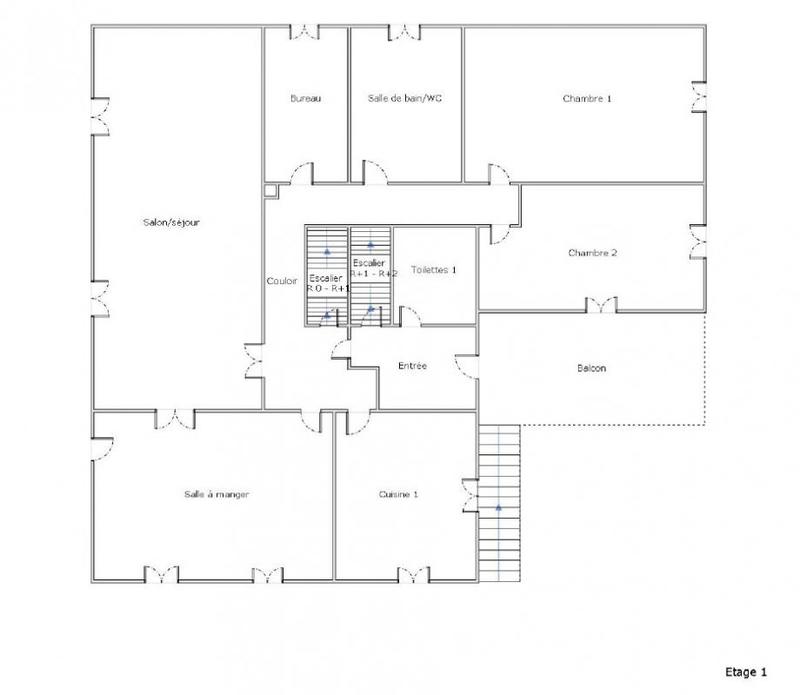 Maison - 210 m² - 8 pièces