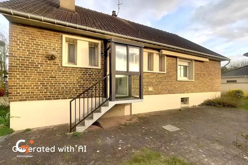 Maison - 90 m² - 5 pièces