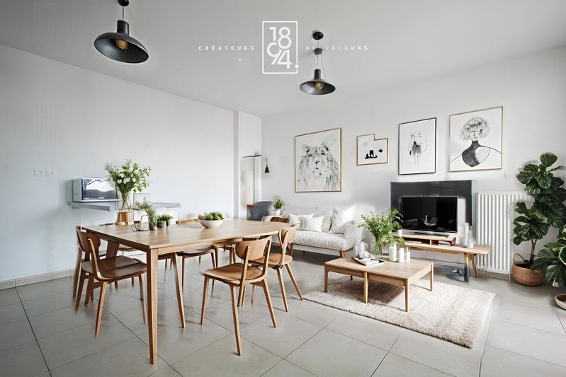 Appartement - 54 m² - 3 pièces