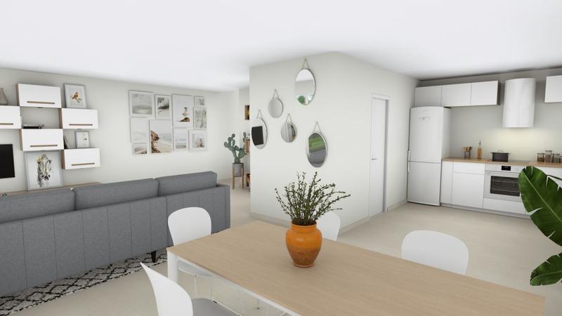 Maison - 96 m² - 4 pièces