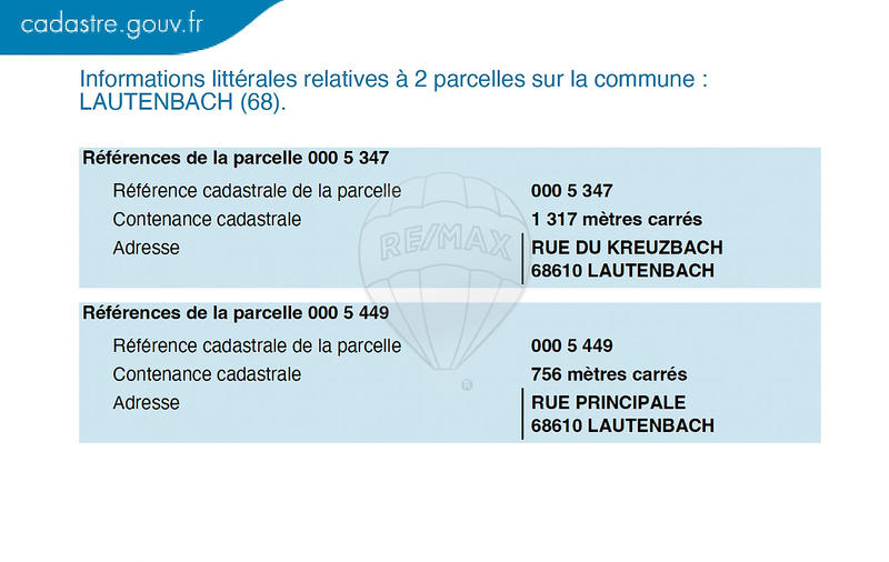Terrain constructible - 2 073 m²