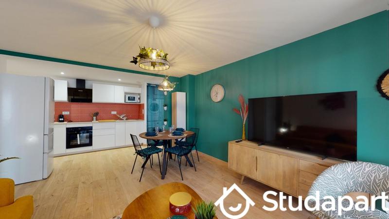 Chambre - 12 m² - 1 pièce