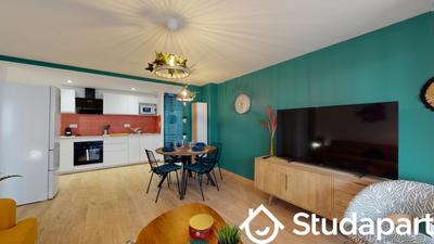 Chambre - 12 m² - 1 pièce