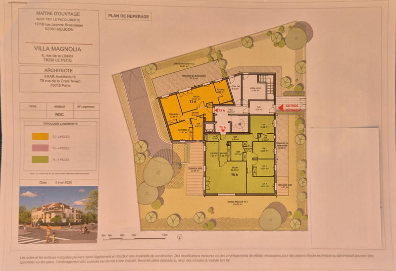 Appartement - 122 m² - 5 pièces