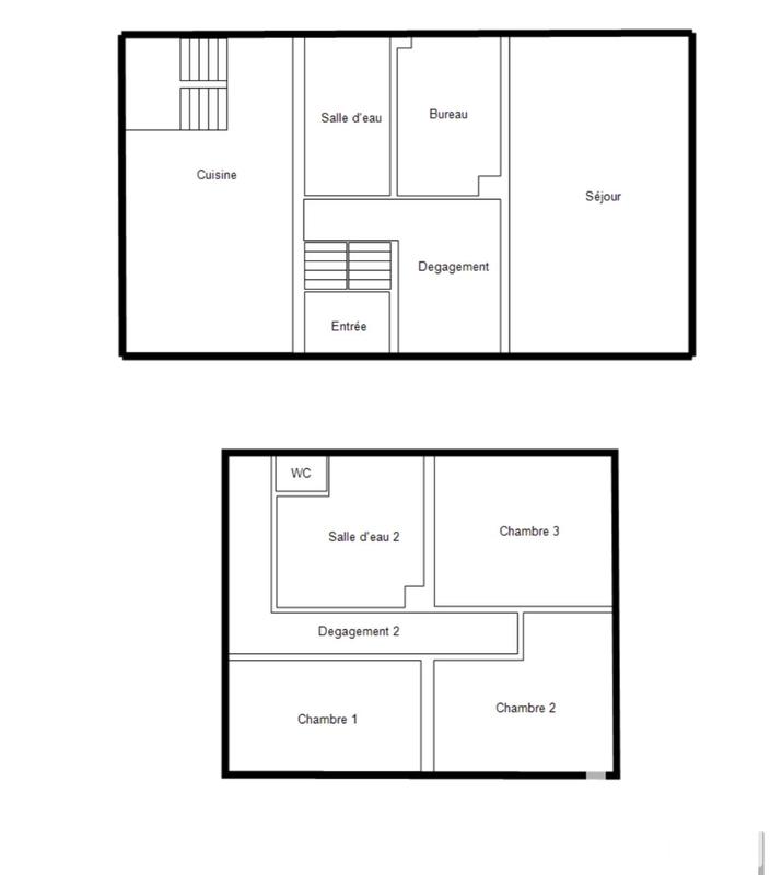 Maison - 130 m² - 5 pièces