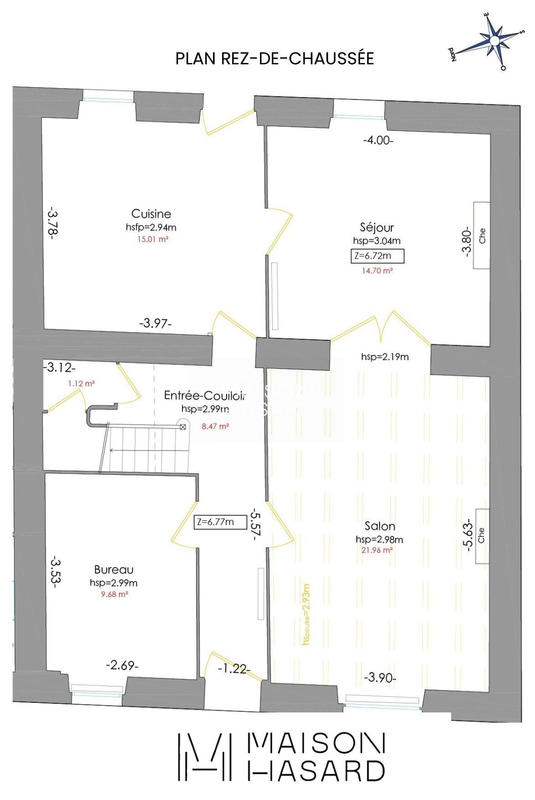 Maison ancienne - 142 m² - 7 pièces