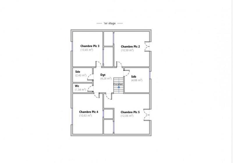 Maison - 111 m² - 6 pièces