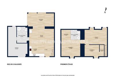 Maison ancienne - 105 m² - 4 pièces