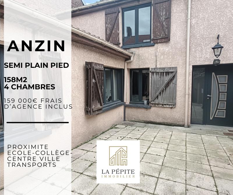 Maison - 158 m² - 7 pièces