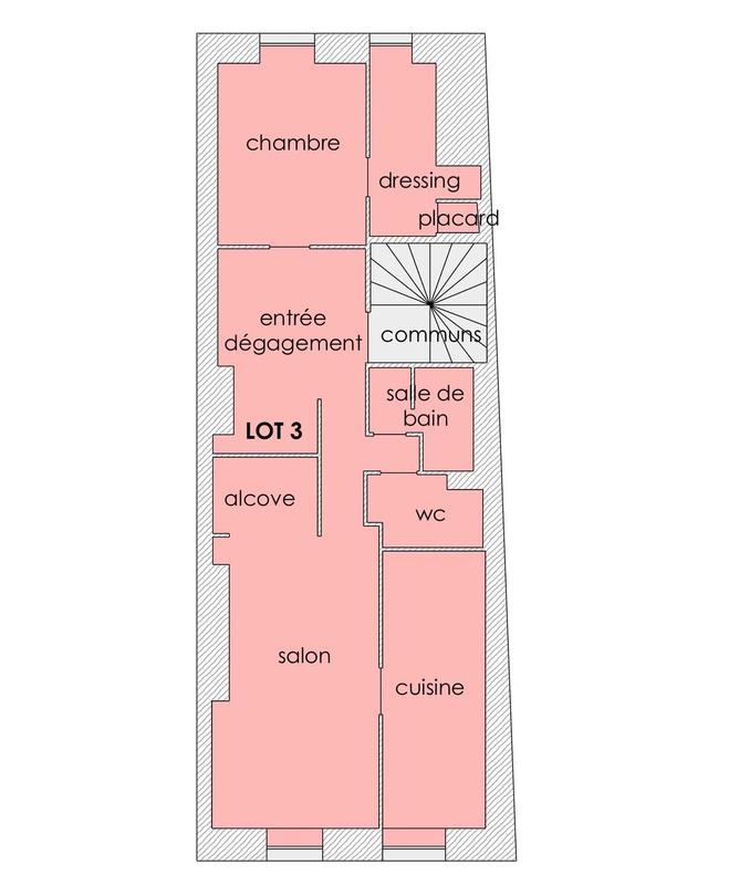 Appartement - 67 m² - 2 pièces