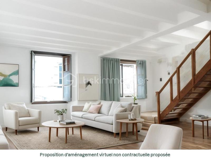 Maison de ville - 195 m² - 1 pièce