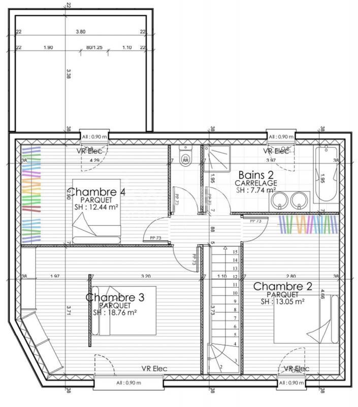 Maison - 113 m² - 6 pièces