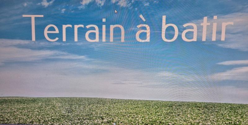 Terrain constructible - 3 000 m²