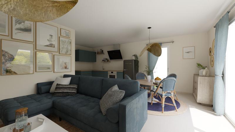 Maison - 67 m² - 3 pièces