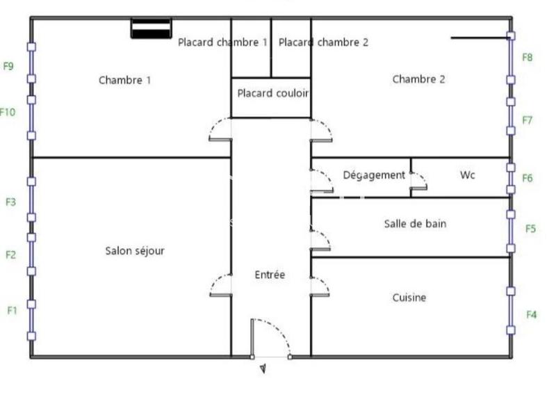 Appartement - 73 m² - 3 pièces