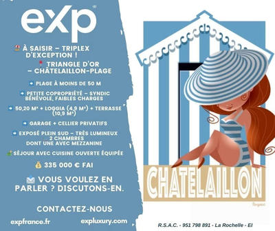 Appartement - 50 m² - 3 pièces