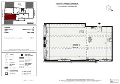 Appartement - 96 m² - 4 pièces