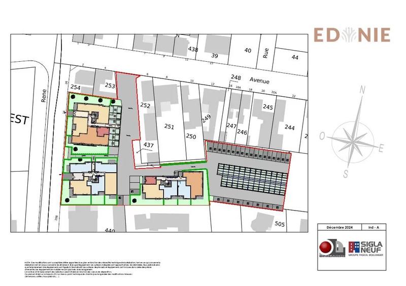 Appartement - 42 m² - 2 pièces