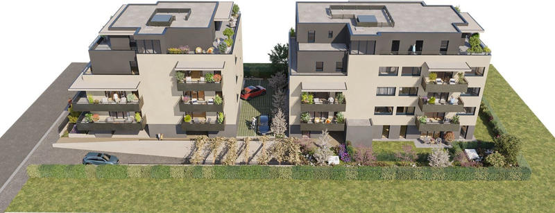 Appartement - 62 m² - 3 pièces