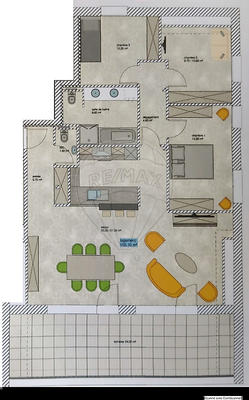 Appartement - 105 m² - 4 pièces