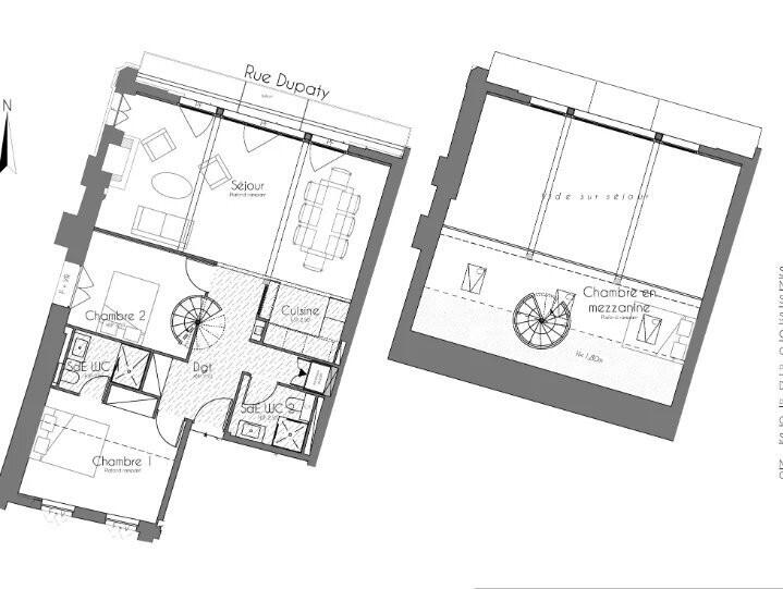 Appartement - 104 m² - 4 pièces