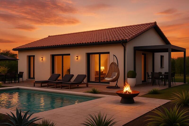 Maison - 85 m² - 4 pièces