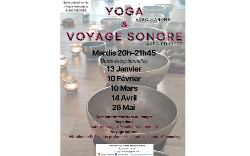 Yoga et voyage sonore