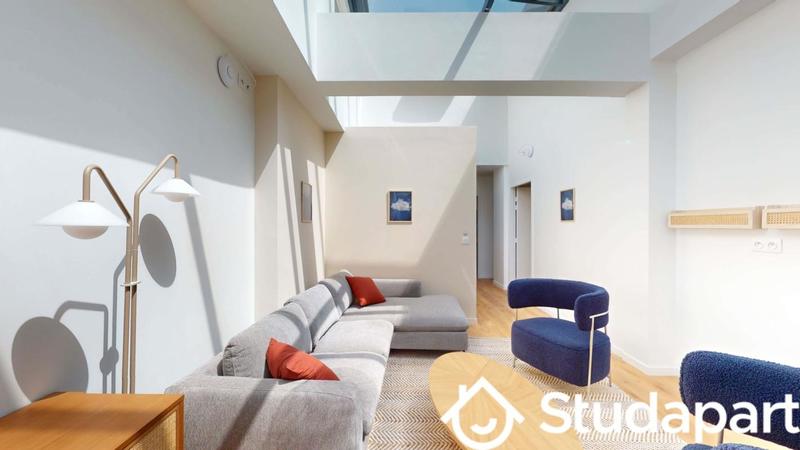 Chambre - 18 m² - 1 pièce