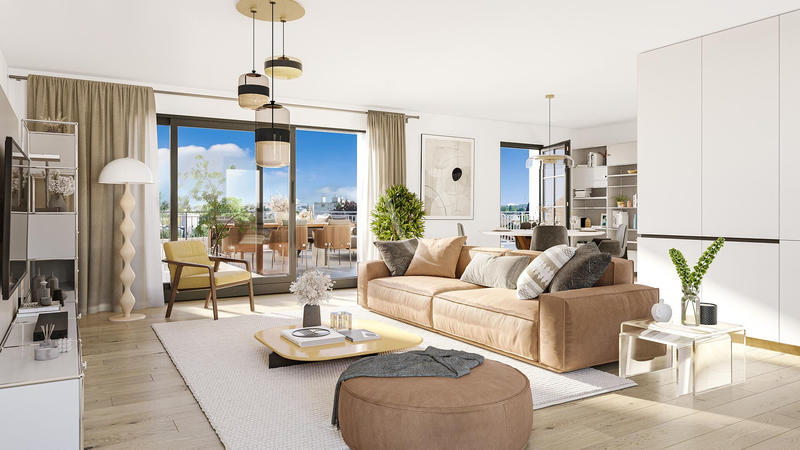 Appartement - 63 m² - 3 pièces