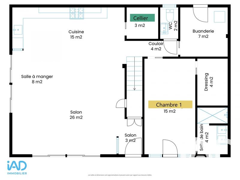 Maison - 136 m² - 6 pièces