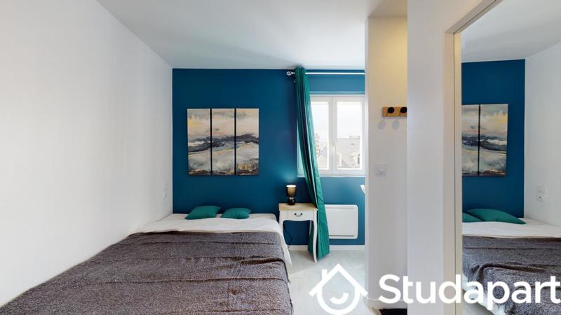 Chambre - 11 m² - 1 pièce