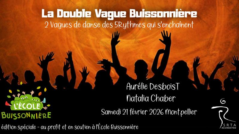 Double Vague ~ 5Rythmes® édition spéciale au profit et en soutien à l'École Buissonnière