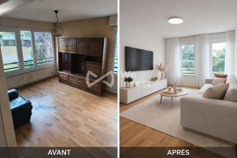 Appartement - 60 m² - 3 pièces