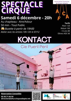 Atelier de rencontre avec une compagnie de cirque