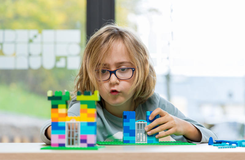 œuvre collaborative : ma ville en lego