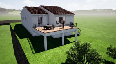 Maison - 90 m² - 4 pièces