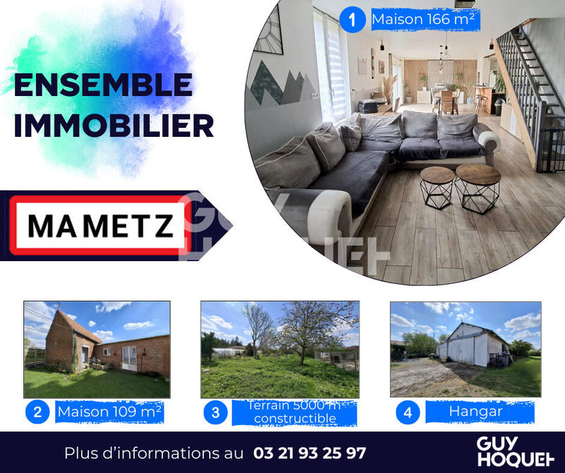 Maison - 166 m² - 6 pièces
