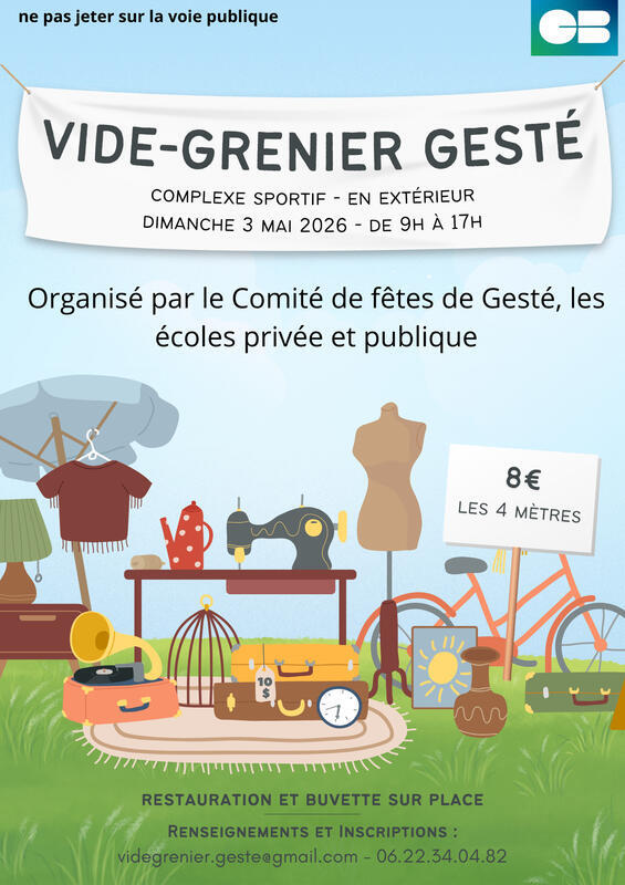 Vide grenier de gesté