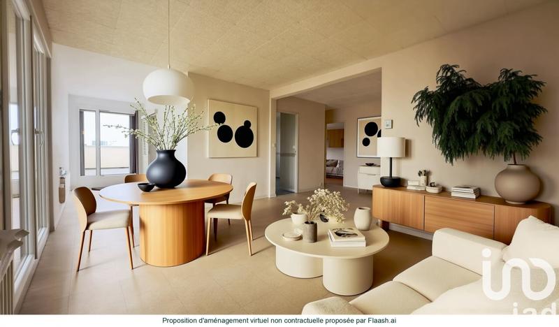 Appartement - 58 m² - 2 pièces