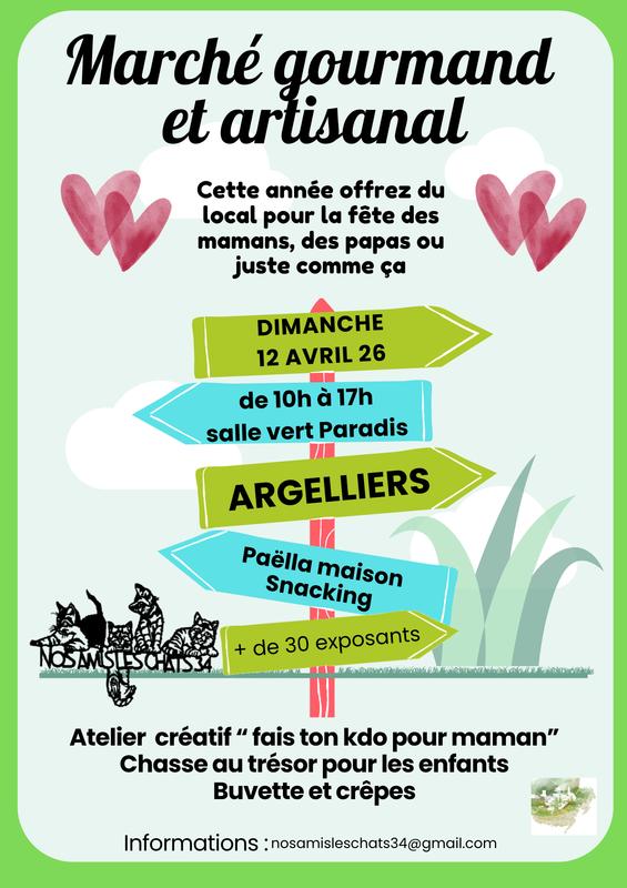 Marché artisanal et gourmand du 12/04/26