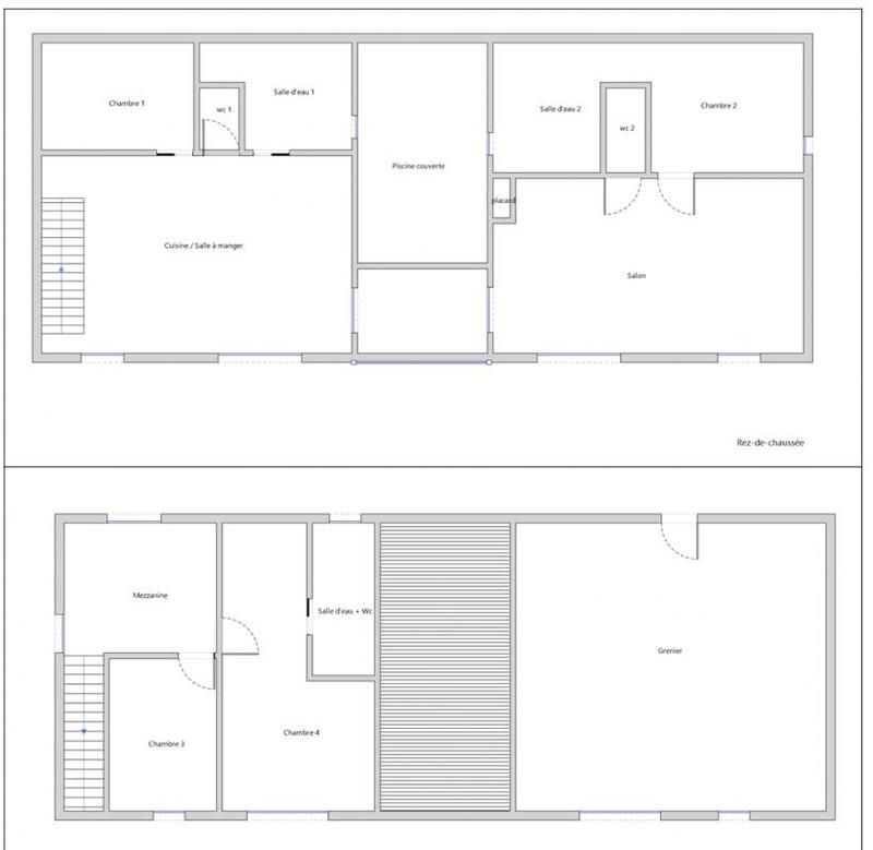 Maison - 212 m² - 12 pièces