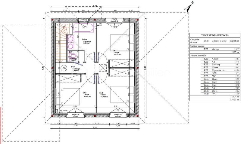 Villa - 120 m² - 5 pièces