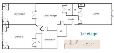 Appartement - 60 m² - 2 pièces